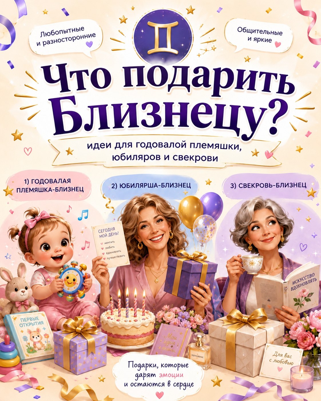 Что подарить Близнецу?